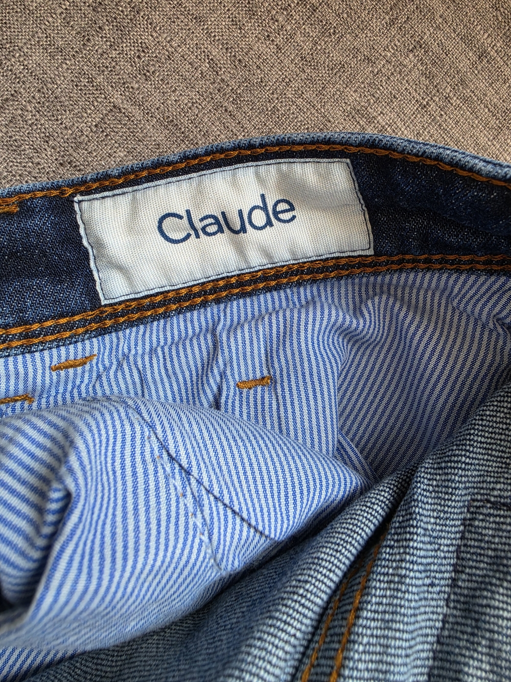 Boggi Milano Luxury Cotton Straight Men's Jeans Dark Wash Claude Denim Size 36 - Picture 10 of 10